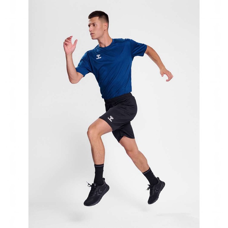 Hummel Essential S/S Trikot Herren Blau | 436054-075