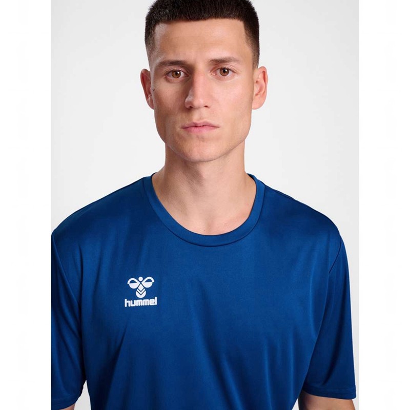 Hummel Essential S/S Trikot Herren Blau | 436054-075