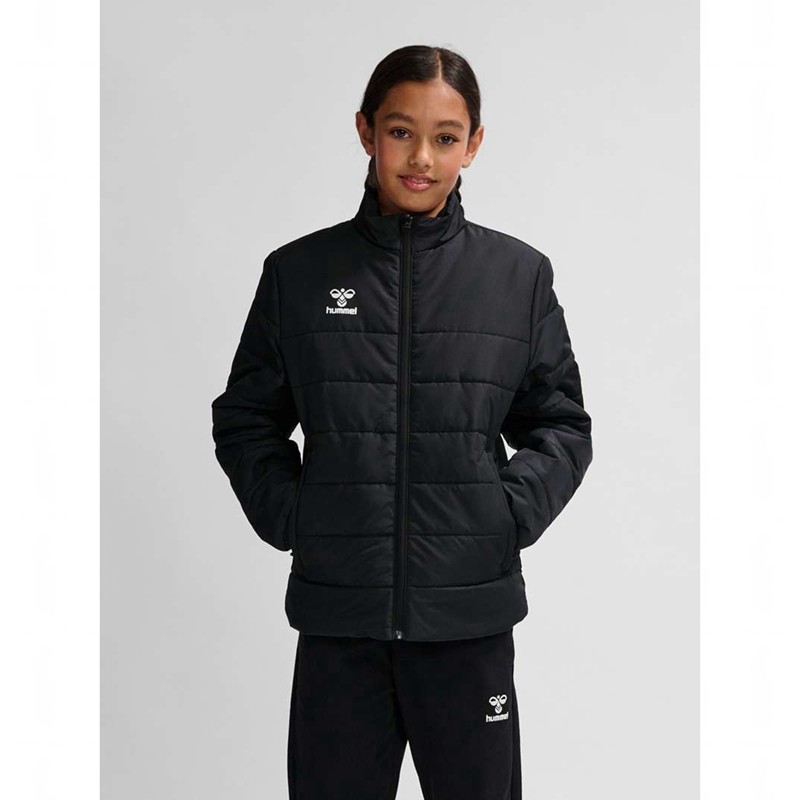 Hummel Essential Short Bench Jacken Kinder Schwarz | 605662-487