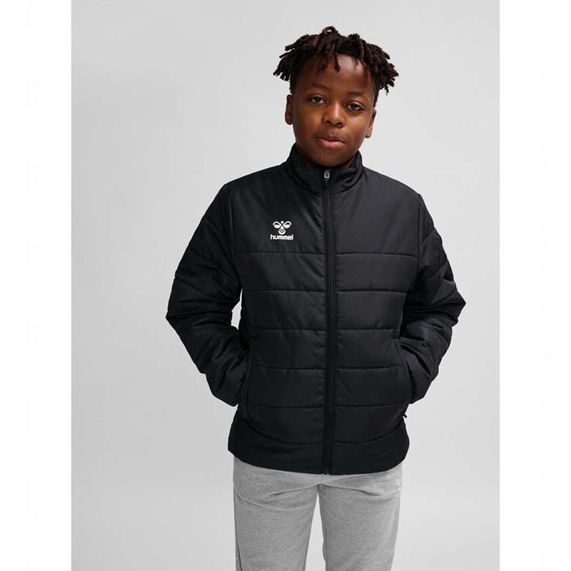Hummel Essential Short Bench Jacken Kinder Schwarz | 605662-487