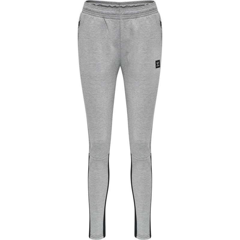 Hummel Essi Tapered Hose Damen Grau | 718066-673