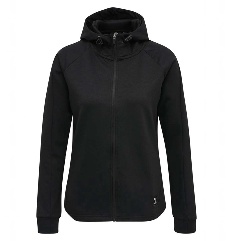 Hummel Essi Zip Hoodie Damen Schwarz | 448512-114