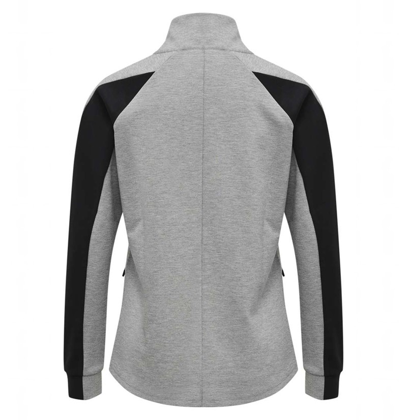 Hummel Essi Zip Jacken Damen Grau | 291608-436