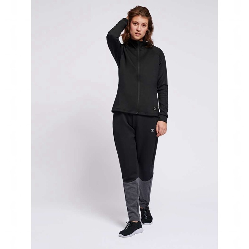 Hummel Essi Zip Jacken Damen Schwarz | 749212-406
