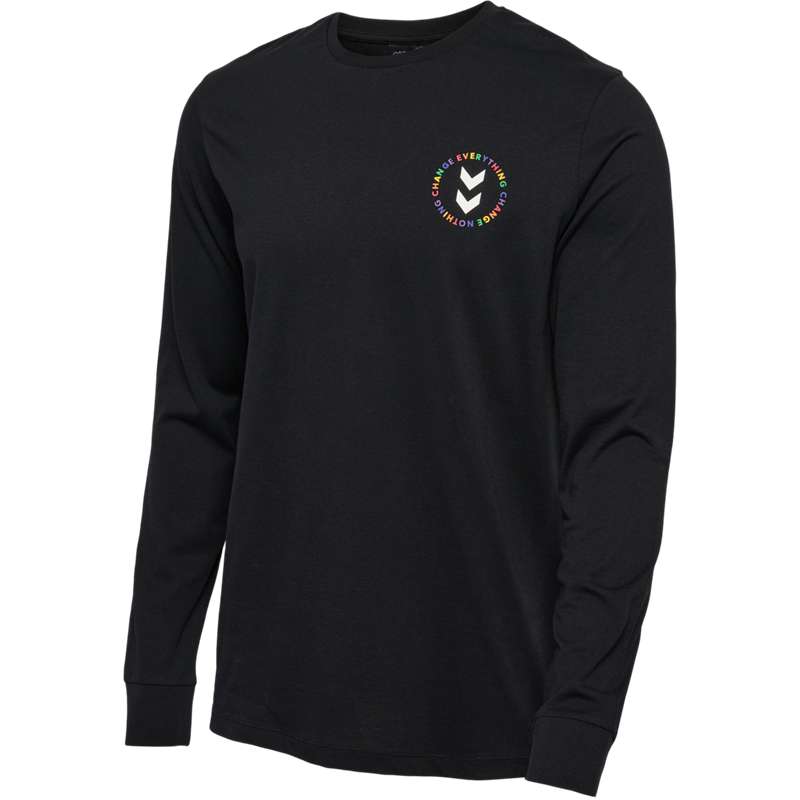 Hummel Everything Nothing Ls T-shirts Damen Schwarz | 088080-360