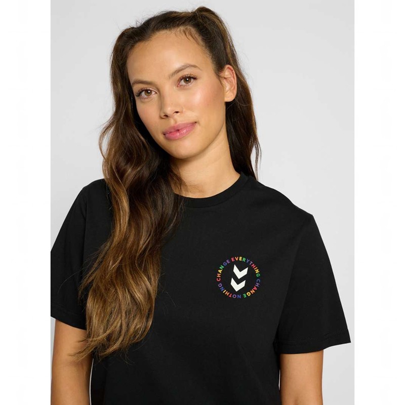 Hummel Everything Nothing T-shirts Damen Schwarz | 344229-227