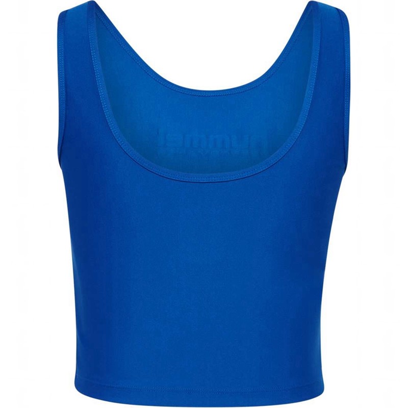 Hummel Fast Cropped Tanktop Damen Blau | 756605-547