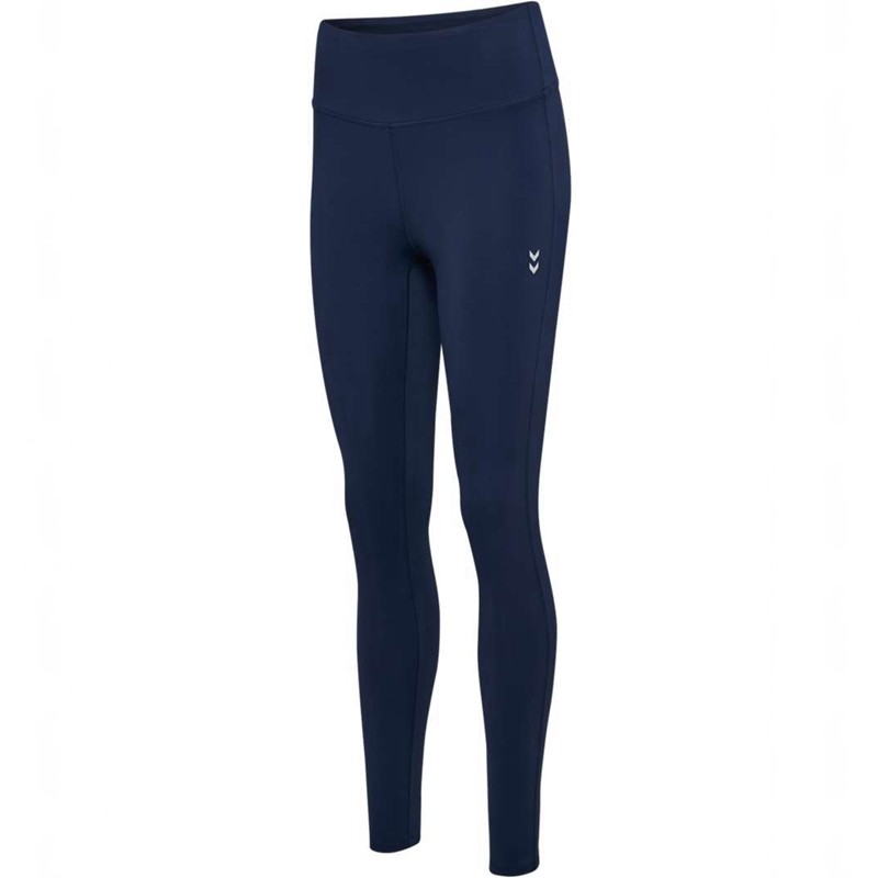 Hummel Fast High Waist Strumpfhose Damen Navy | 298399-121