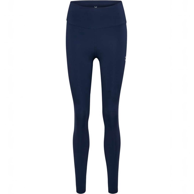 Hummel Fast High Waist Strumpfhose Damen Navy | 298399-121
