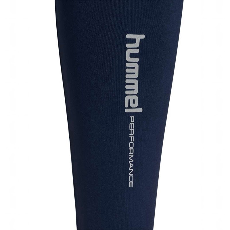 Hummel Fast High Waist Strumpfhose Damen Navy | 298399-121