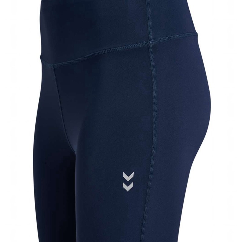 Hummel Fast High Waist Strumpfhose Damen Navy | 298399-121