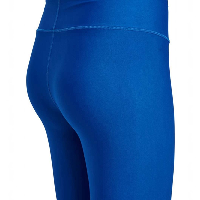 Hummel Fast Mid Waist Strumpfhose Damen Blau | 854957-497