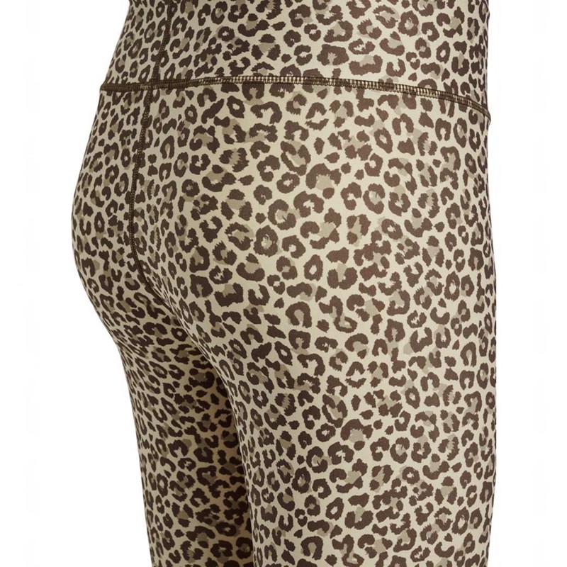 Hummel Fast Mid Waist Strumpfhose Damen Leopard | 935430-155