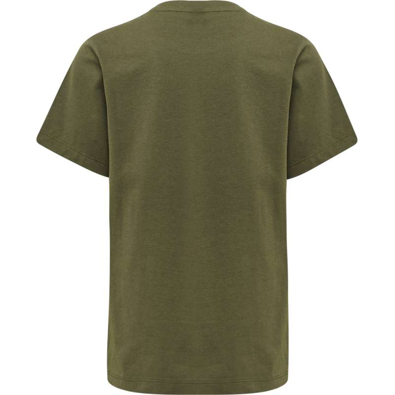 Hummel Fast S/S T-shirts Kinder Olivgrün | 350198-738