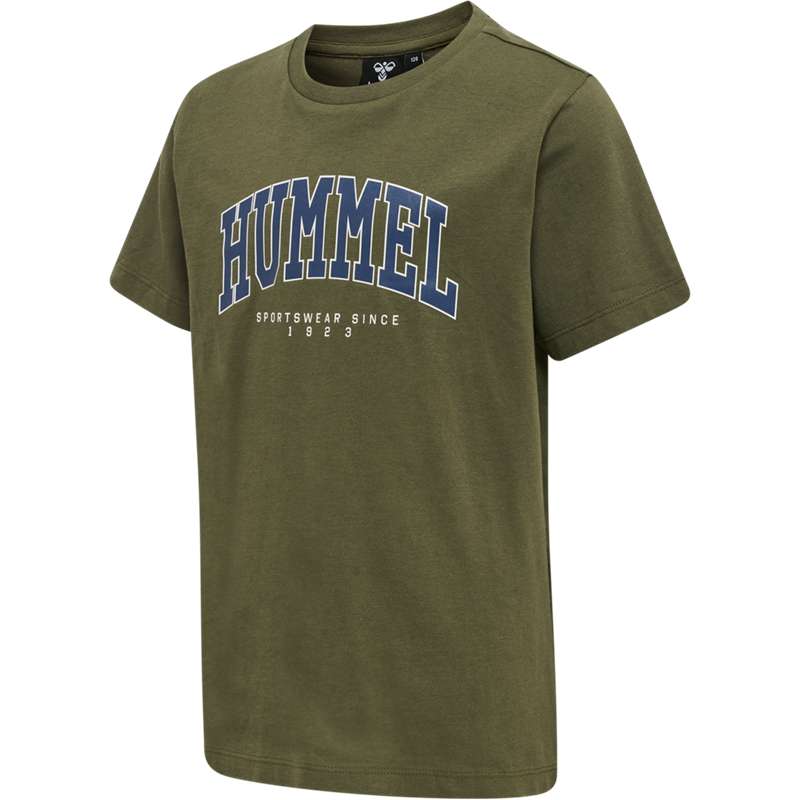 Hummel Fast S/S T-shirts Kinder Olivgrün | 350198-738