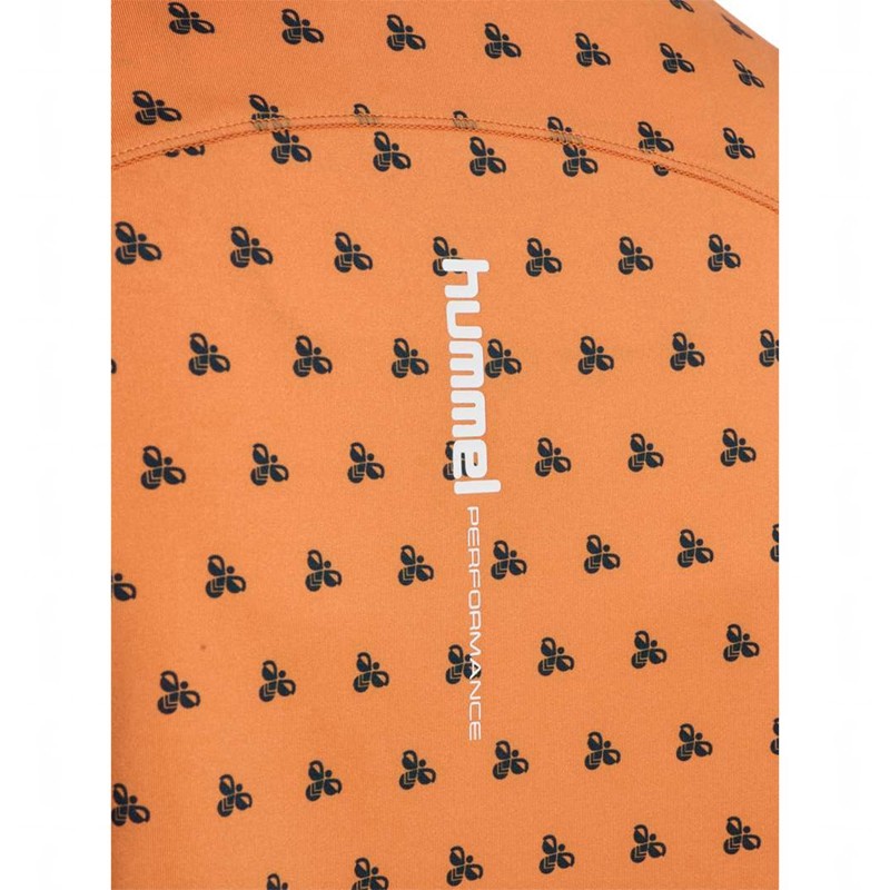 Hummel Fast W L/S T-shirts Damen Orange | 358965-842