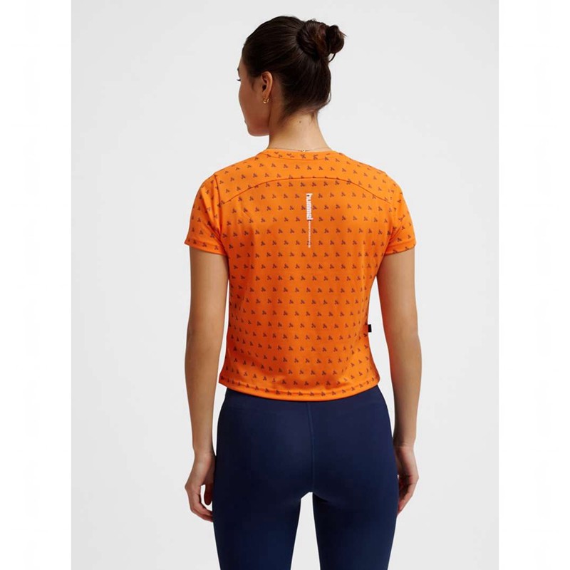 Hummel Fast Workout W S/S Grundschicht Damen Orange | 110172-075