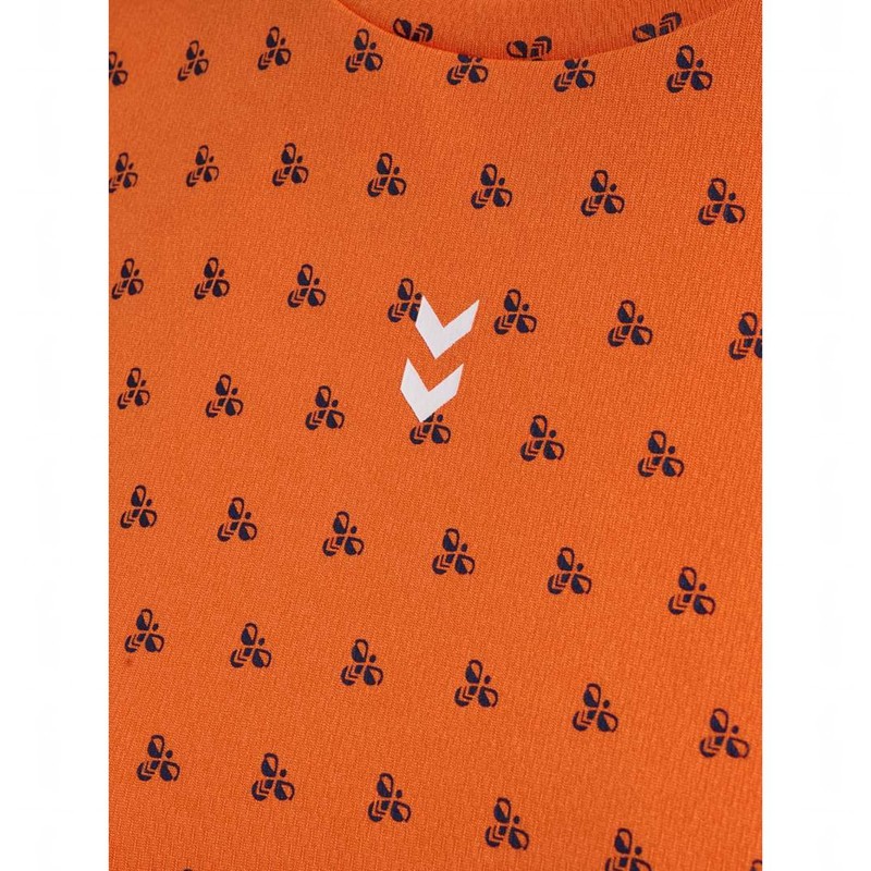 Hummel Fast Workout W S/S Grundschicht Damen Orange | 110172-075