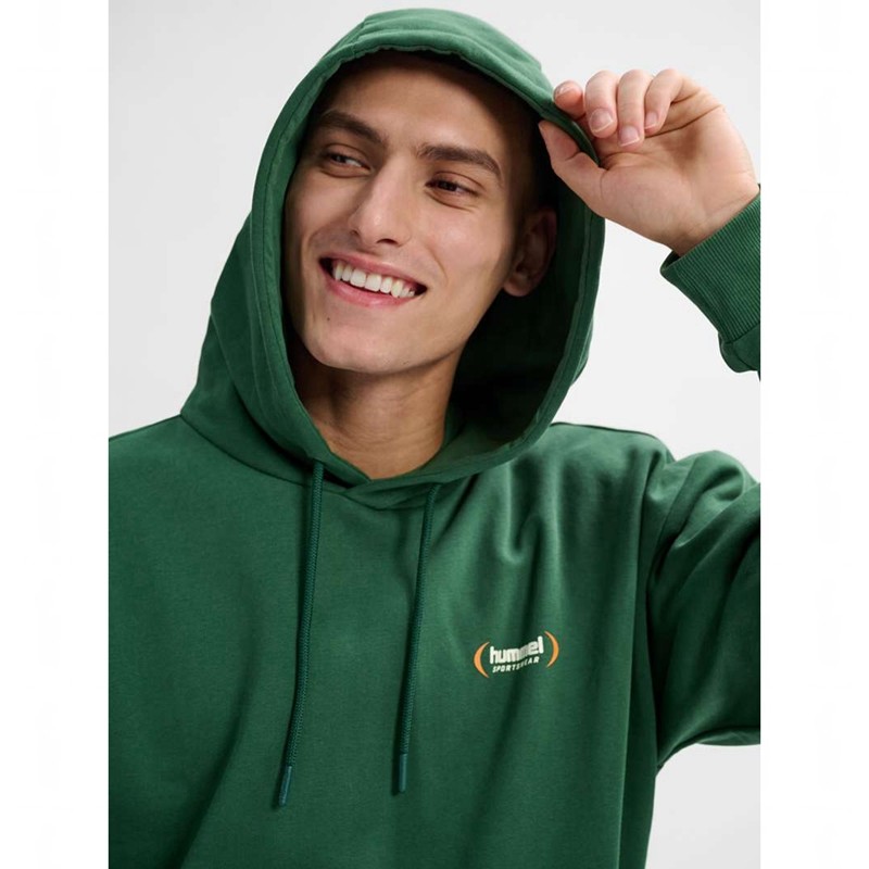 Hummel Felix Loose Hoodie Herren Grün | 528454-347