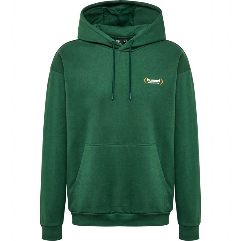 Hummel Felix Loose Hoodie Herren Grün | 528454-347