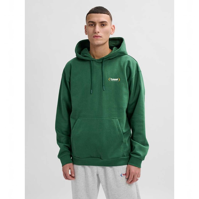 Hummel Felix Loose Hoodie Herren Grün | 528454-347