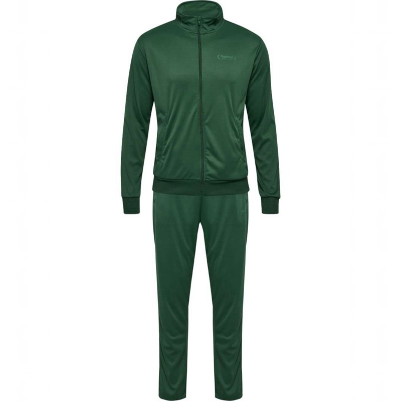 Hummel Felix Poly Tracksuit Anzüge Herren Grün | 539492-689