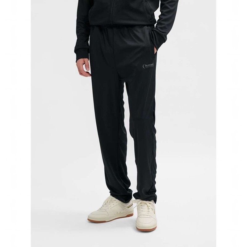 Hummel Felix Poly Tracksuit Sportbekleidung Herren Schwarz | 030062-193