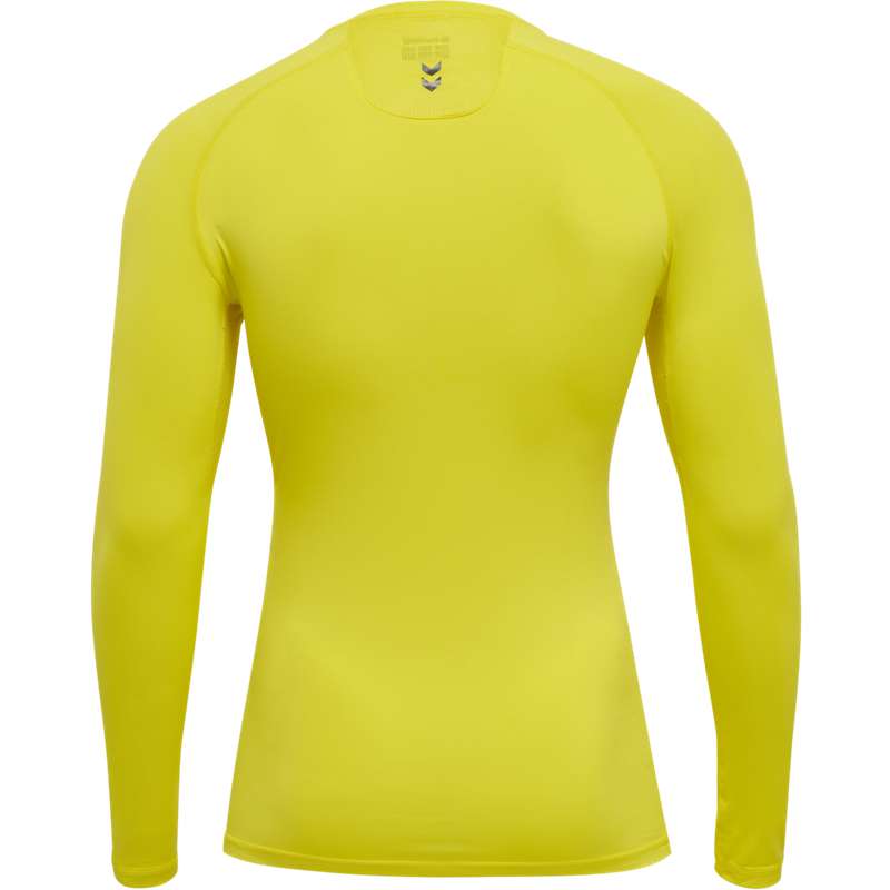 Hummel First Performance Jersey L/S Grundschicht Herren Gelb | 367103-861