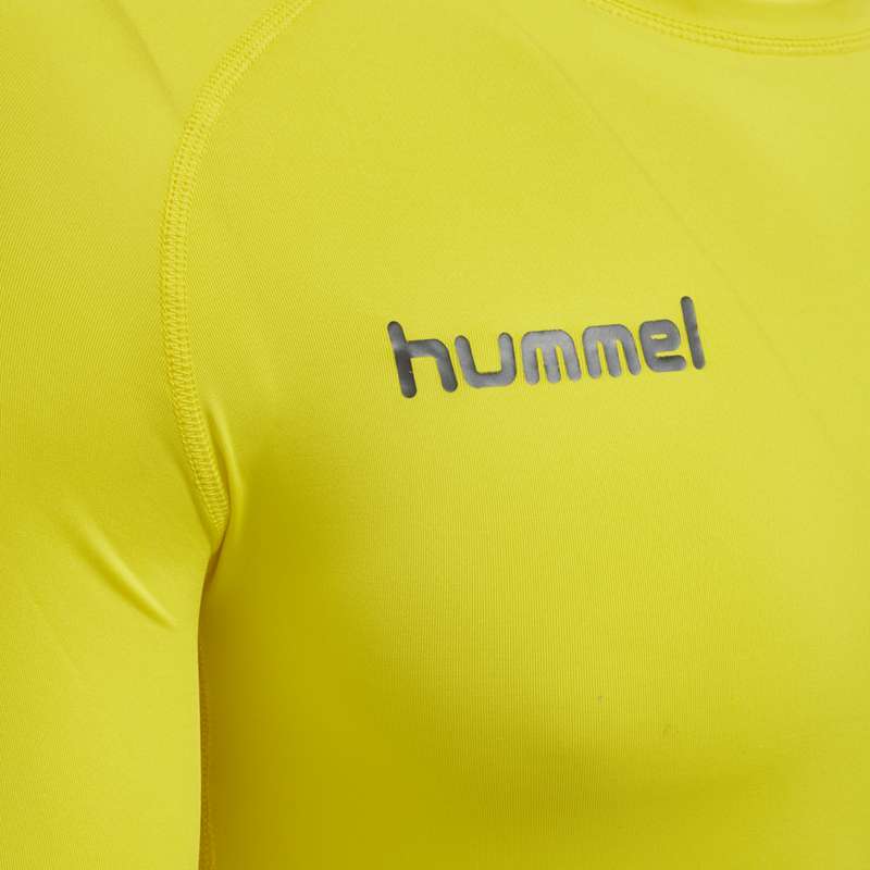 Hummel First Performance Jersey L/S Grundschicht Herren Gelb | 367103-861