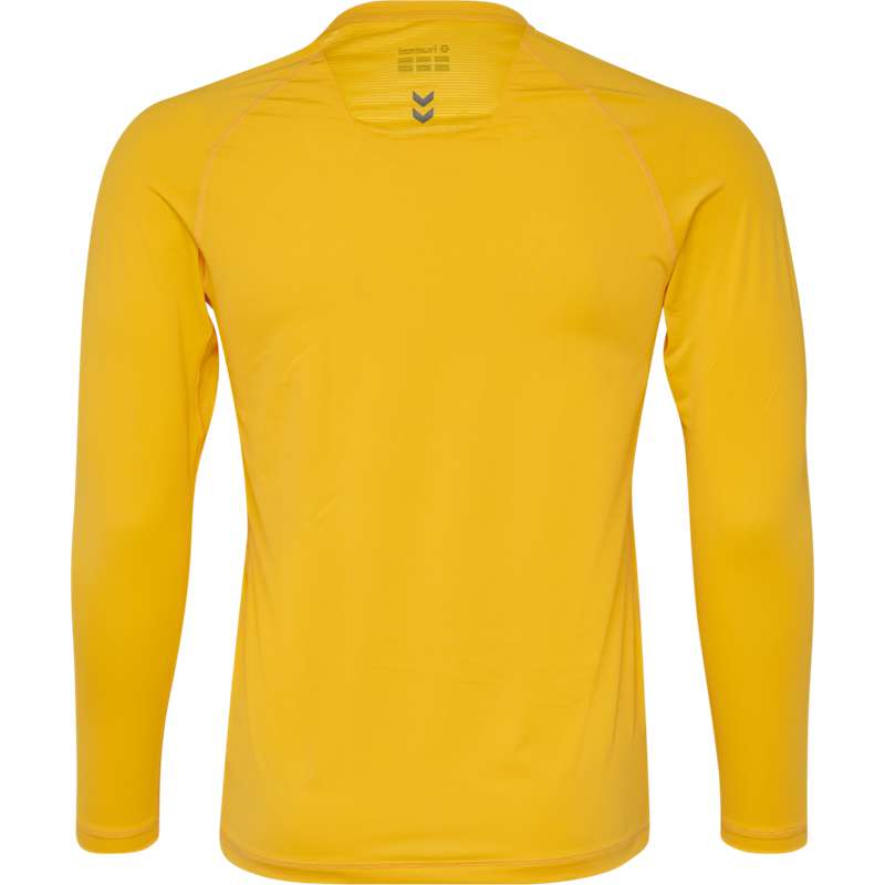 Hummel First Performance Jersey L/S Grundschicht Herren Gelb | 932368-386