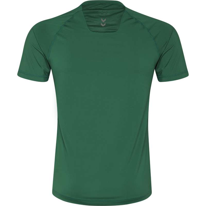 Hummel First Performance Jersey S/S Grundschicht Herren Grün | 810561-047