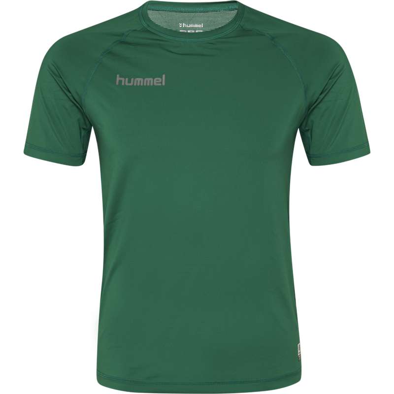 Hummel First Performance Jersey S/S Grundschicht Herren Grün | 810561-047