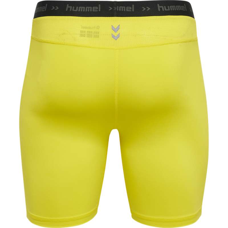 Hummel First Performance Tight Kurze Hose Herren Gelb | 776770-417