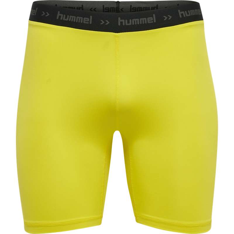 Hummel First Performance Tight Kurze Hose Herren Gelb | 776770-417