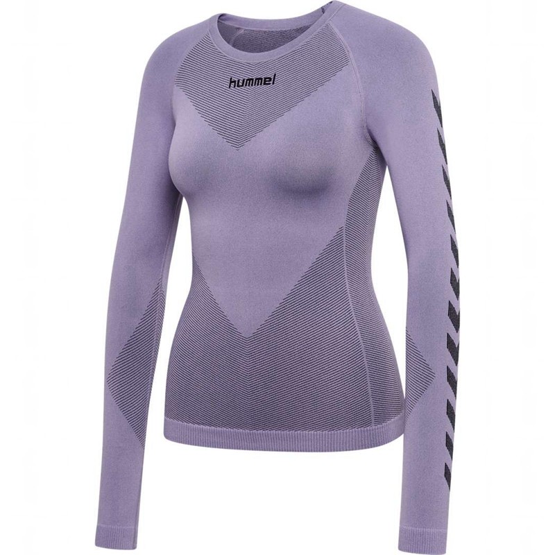 Hummel First Seamless L/S W Grundschicht Damen Lavendel | 254534-682
