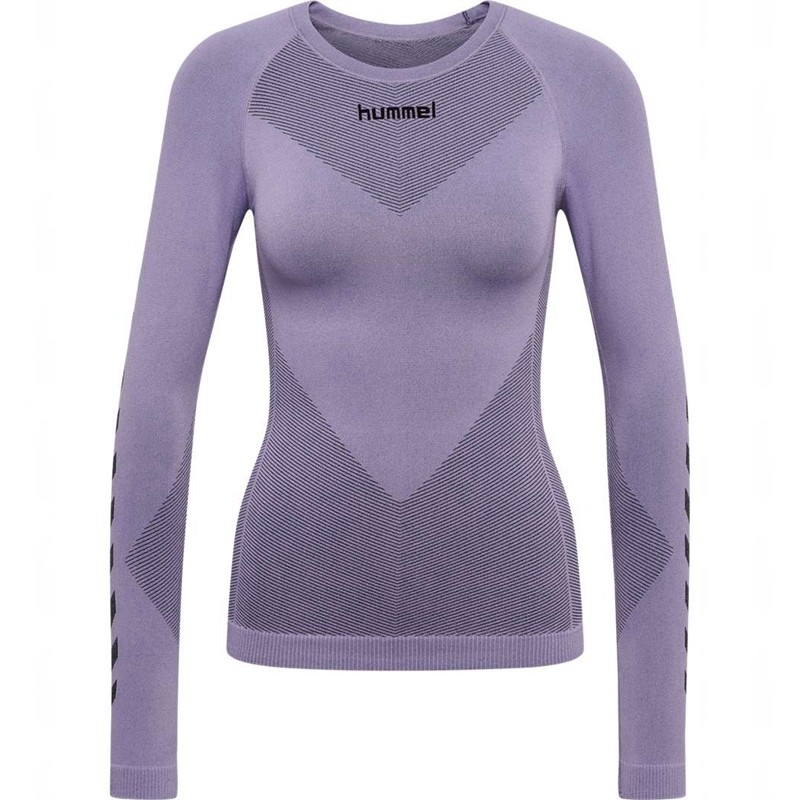 Hummel First Seamless L/S W Grundschicht Damen Lavendel | 254534-682