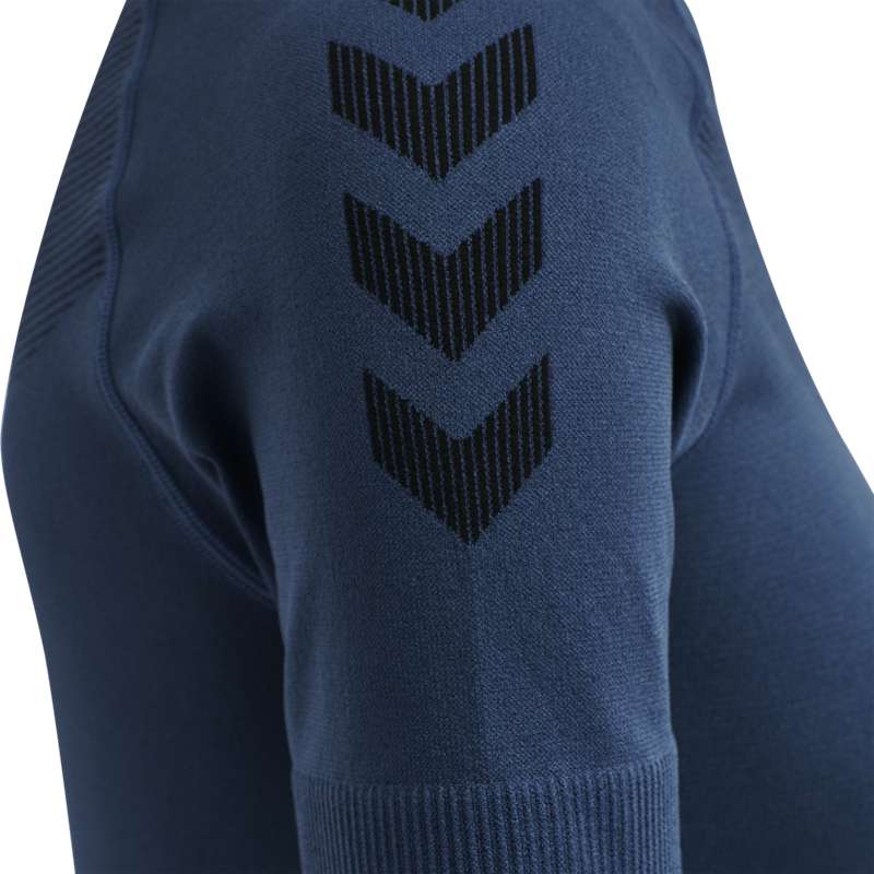 Hummel First Seamless S/S W Trikot Damen Navy | 562335-970