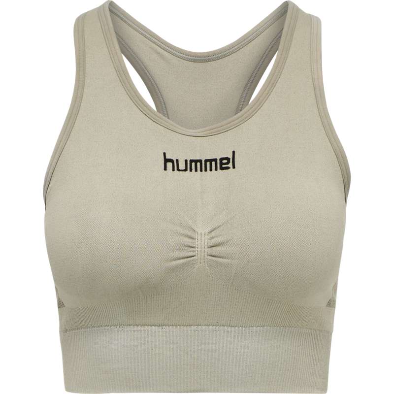 Hummel First Seamless Sport BH Damen Grau | 332823-062