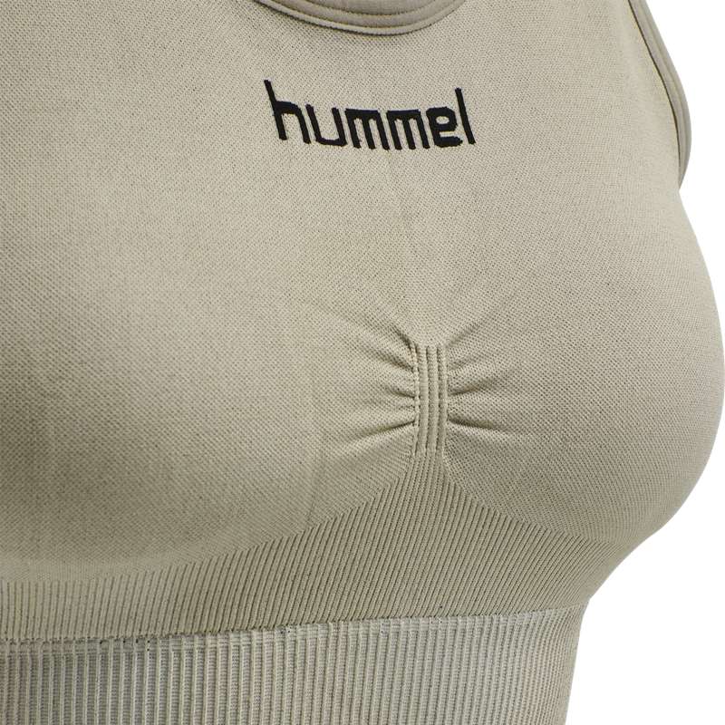 Hummel First Seamless Sport BH Damen Grau | 332823-062
