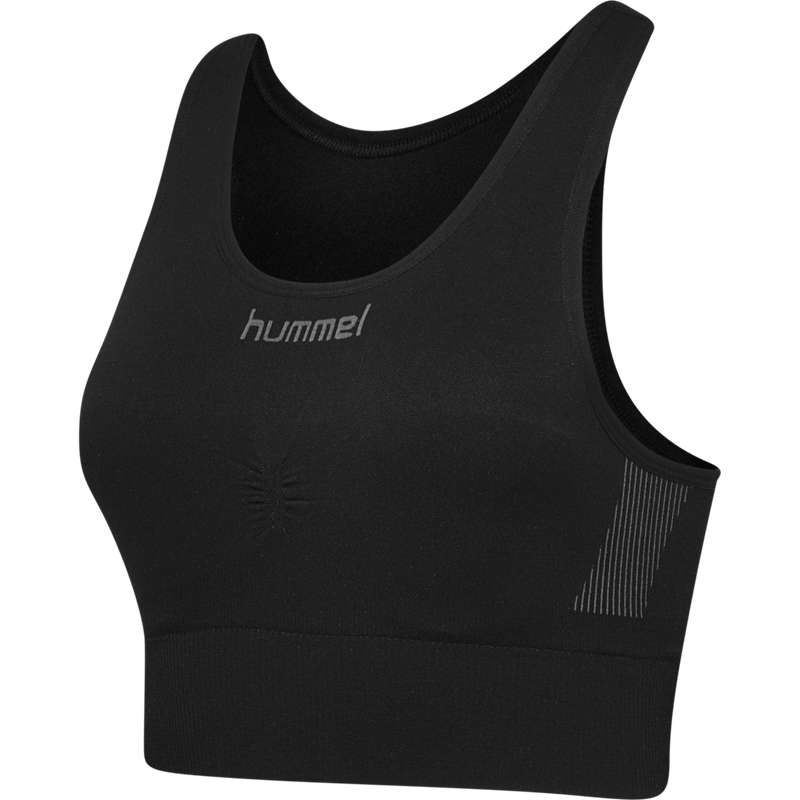 Hummel First Seamless Sport BH Damen Schwarz | 007178-052