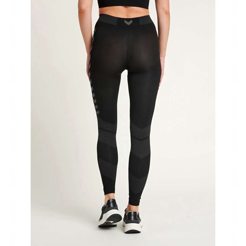 Hummel First Seamless Strumpfhose Damen Schwarz | 523563-314