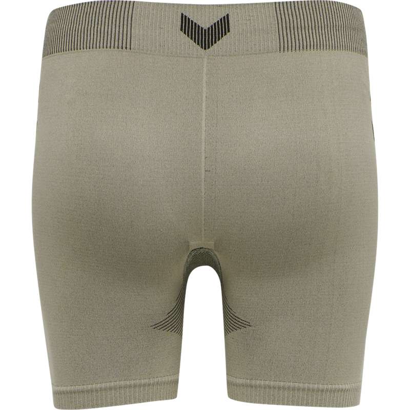 Hummel First Seamless Tr Sht Tigh W Hoodie Damen Grau | 514451-865