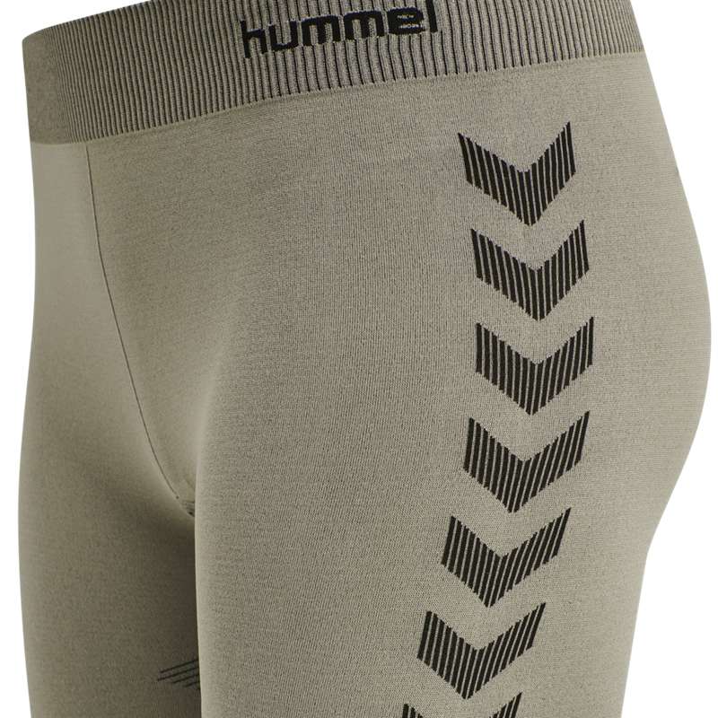 Hummel First Seamless Tr Sht Tigh W Hoodie Damen Grau | 514451-865