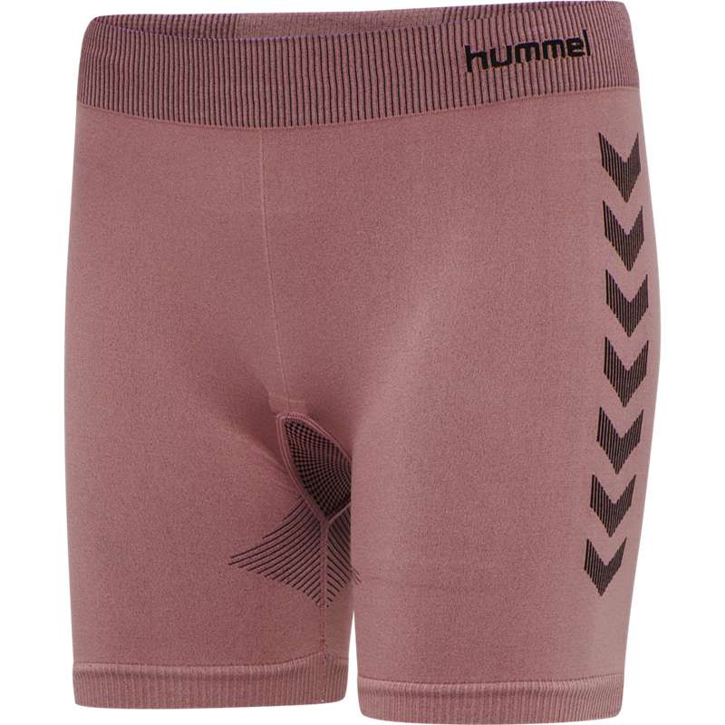 Hummel First Seamless Tr Sht Tigh W Kurze Hose Damen Rosa | 240231-180