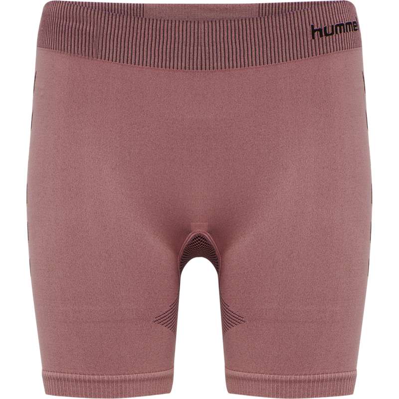 Hummel First Seamless Tr Sht Tigh W Kurze Hose Damen Rosa | 240231-180