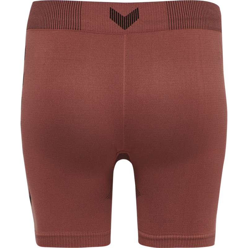 Hummel First Seamless Tr Sht Tigh W Kurze Hose Damen Rot | 265057-070