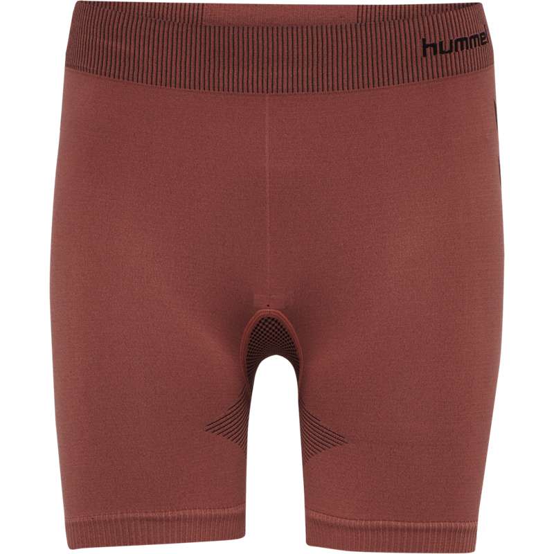 Hummel First Seamless Tr Sht Tigh W Kurze Hose Damen Rot | 265057-070