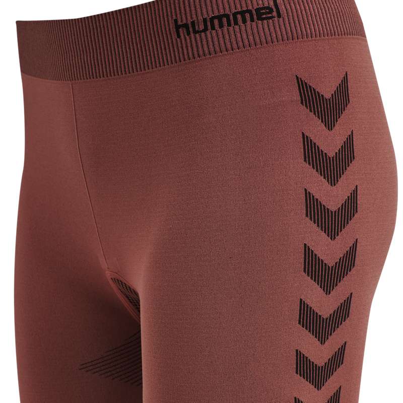 Hummel First Seamless Tr Sht Tigh W Kurze Hose Damen Rot | 265057-070