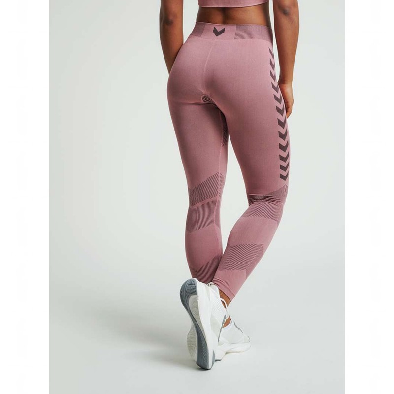 Hummel First Seamless Tr Tights W Kurze Hose Damen Rosa | 238113-132