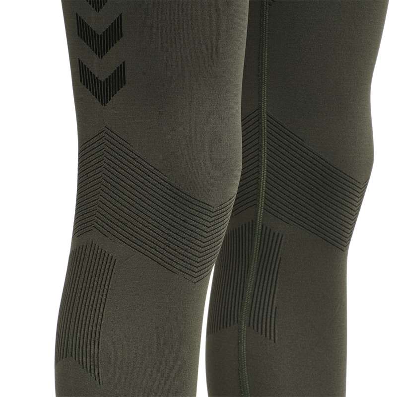 Hummel First Seamless Tr W Strumpfhose Damen Grün | 536253-642
